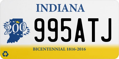 IN license plate 995ATJ