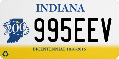 IN license plate 995EEV