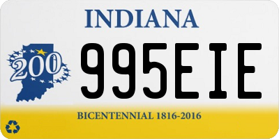 IN license plate 995EIE