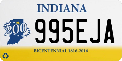 IN license plate 995EJA