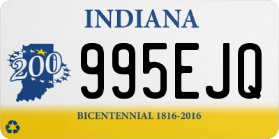 IN license plate 995EJQ