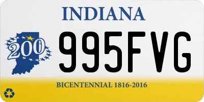 IN license plate 995FVG