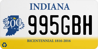 IN license plate 995GBH