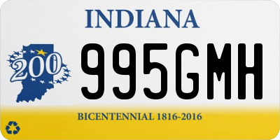 IN license plate 995GMH