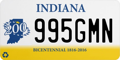 IN license plate 995GMN