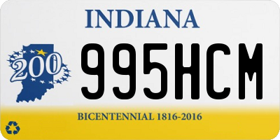 IN license plate 995HCM