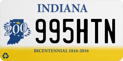 IN license plate 995HTN