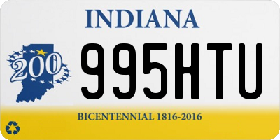 IN license plate 995HTU