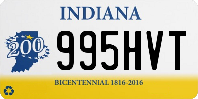 IN license plate 995HVT