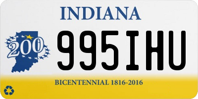 IN license plate 995IHU