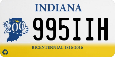 IN license plate 995IIH