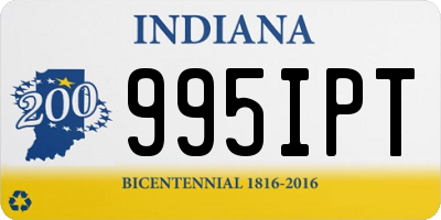 IN license plate 995IPT