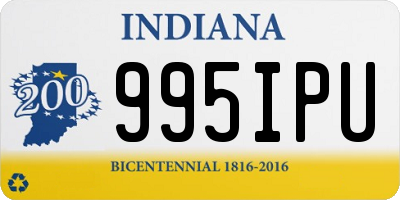 IN license plate 995IPU