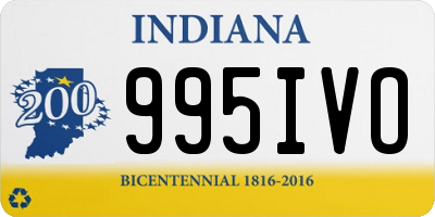 IN license plate 995IVO