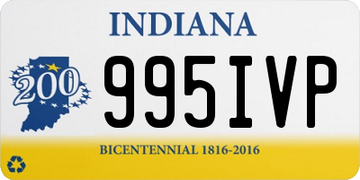 IN license plate 995IVP