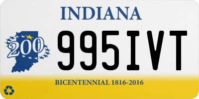 IN license plate 995IVT