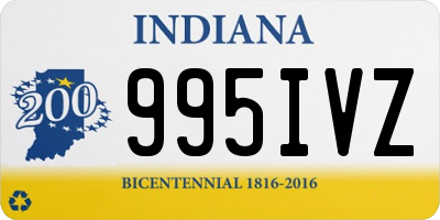 IN license plate 995IVZ