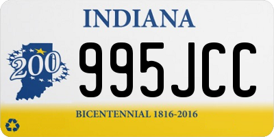 IN license plate 995JCC