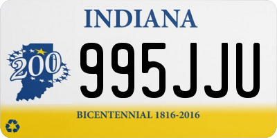 IN license plate 995JJU