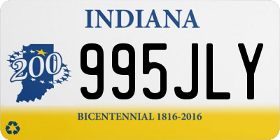 IN license plate 995JLY