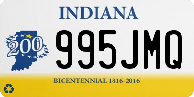 IN license plate 995JMQ