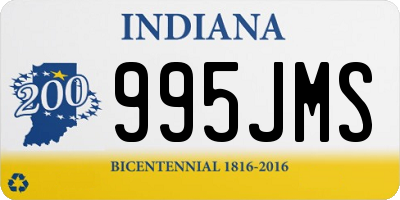 IN license plate 995JMS