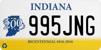 IN license plate 995JNG
