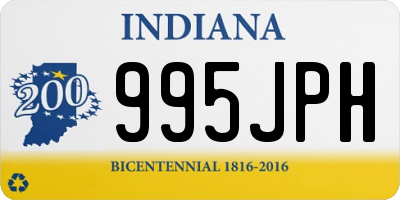 IN license plate 995JPH