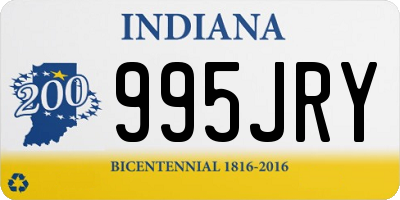 IN license plate 995JRY