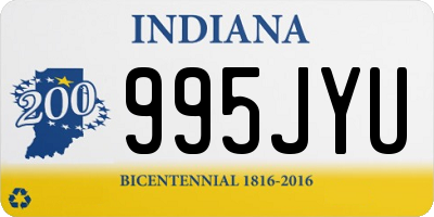 IN license plate 995JYU