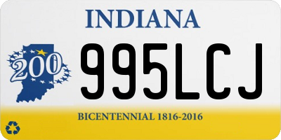 IN license plate 995LCJ