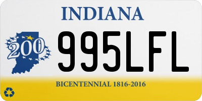 IN license plate 995LFL