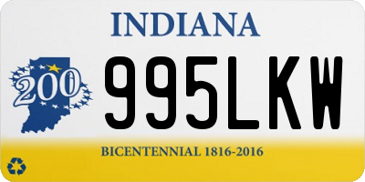 IN license plate 995LKW