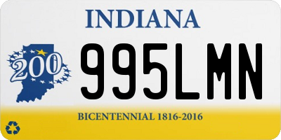 IN license plate 995LMN