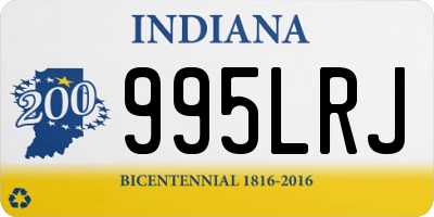 IN license plate 995LRJ