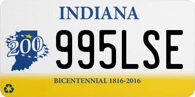 IN license plate 995LSE