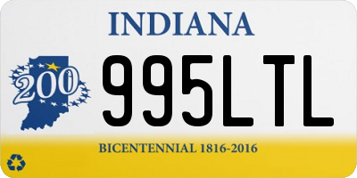 IN license plate 995LTL