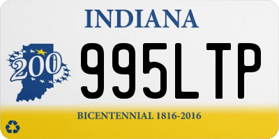 IN license plate 995LTP