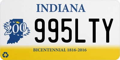 IN license plate 995LTY