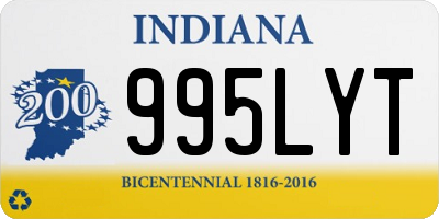 IN license plate 995LYT