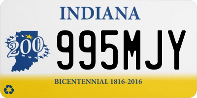 IN license plate 995MJY