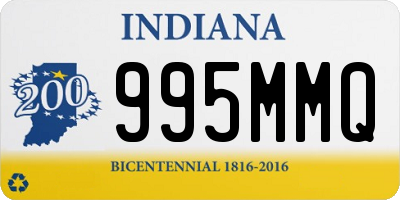 IN license plate 995MMQ