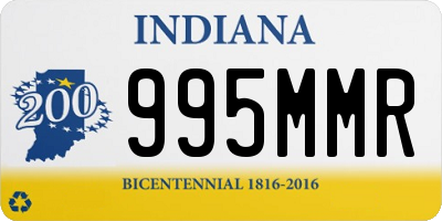 IN license plate 995MMR