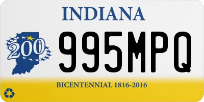 IN license plate 995MPQ