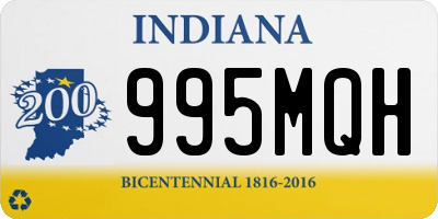 IN license plate 995MQH