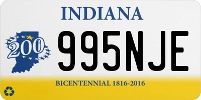 IN license plate 995NJE