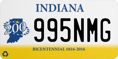 IN license plate 995NMG