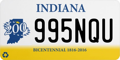 IN license plate 995NQU