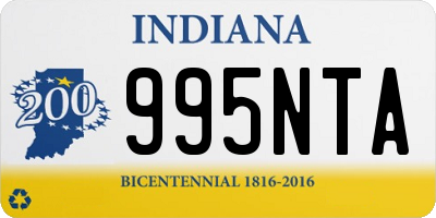 IN license plate 995NTA