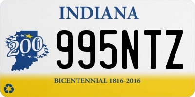 IN license plate 995NTZ